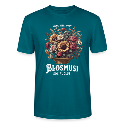 Blosmusi Social Club 2 - Bio T-Shirt Standard Unisex - Ozeanblau