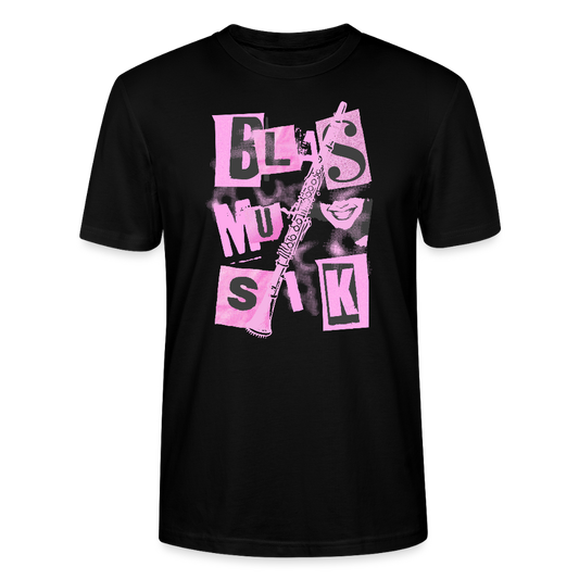⚡️Blasmusik - Klarinette - T-Shirt Standard Unisex - Schwarz
