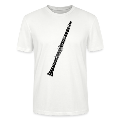 Klarinette - schwarz - Bio T-Shirt Standard Unisex - Weiß