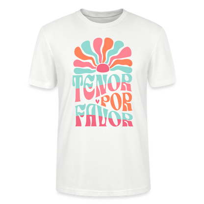 Por Favor - Tenorhorn - Bio T-Shirt Standard - Weiß