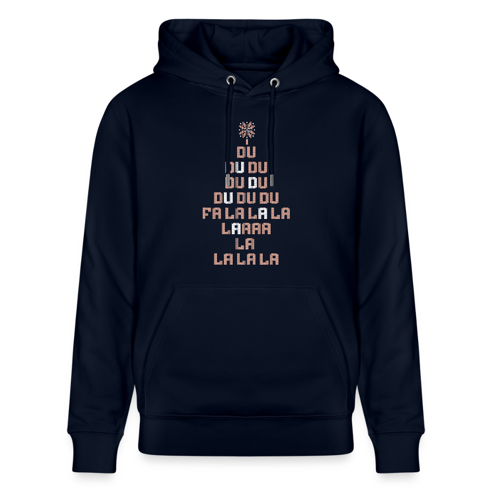 Falalalala - Unisex Bio-Hoodie - Navy
