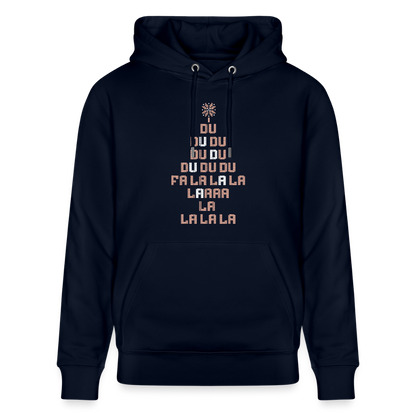 Falalalala - Unisex Bio-Hoodie - Navy