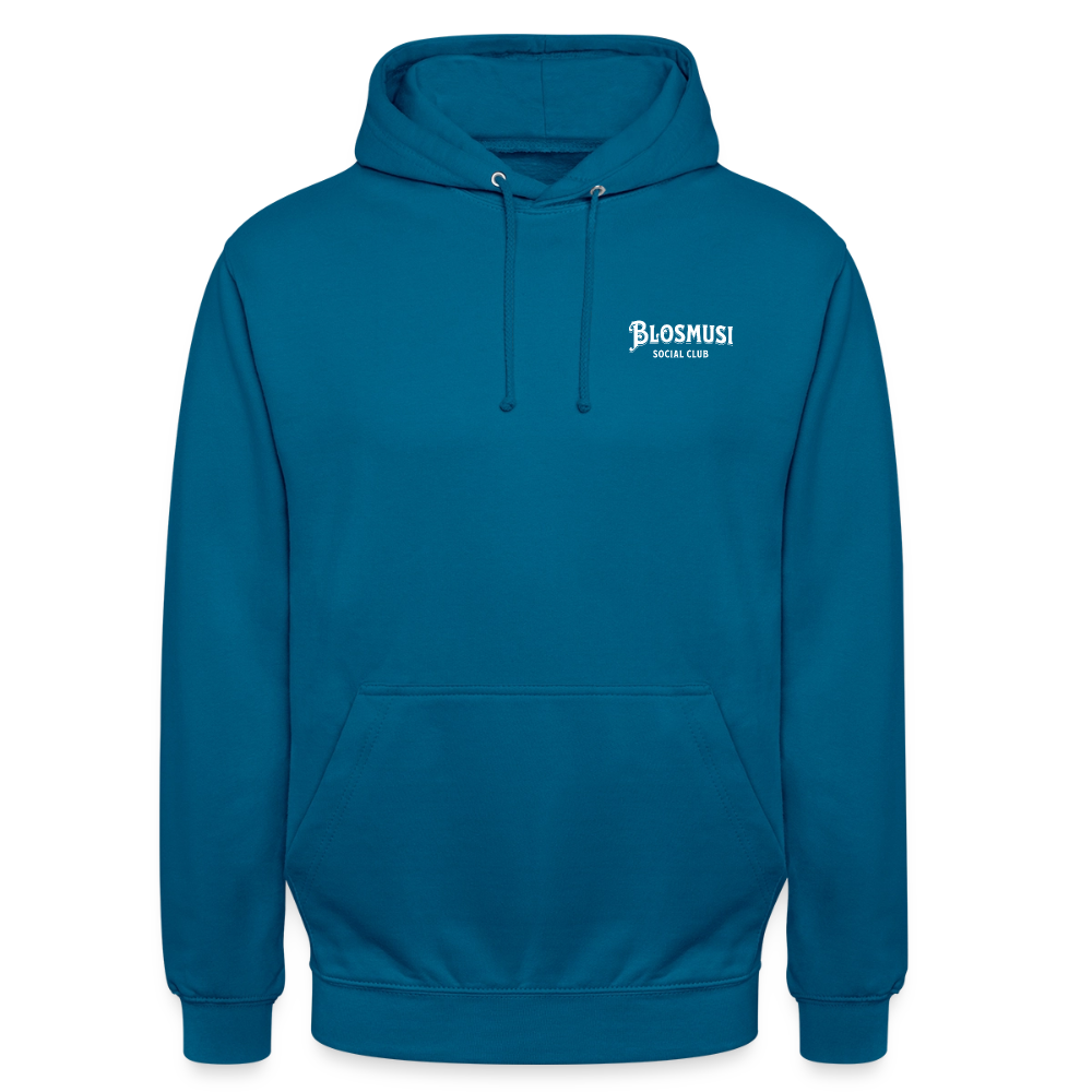 Blosmusi Social Club - Hoodie Unisex - Tiefseeblau 