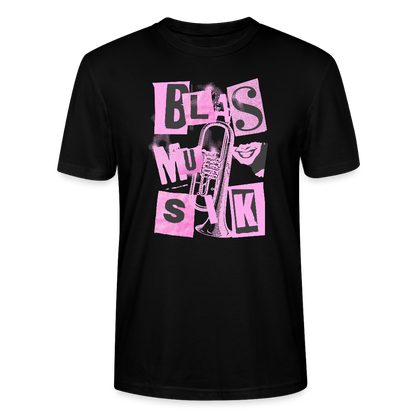 ⚡️Blasmusik - Flügelhorn - T-Shirt Standard Unisex - Schwarz