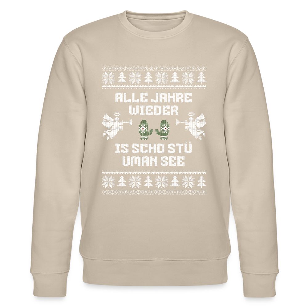 Is scho stü uman See - Bio-Sweatshirt Unisex - Beige