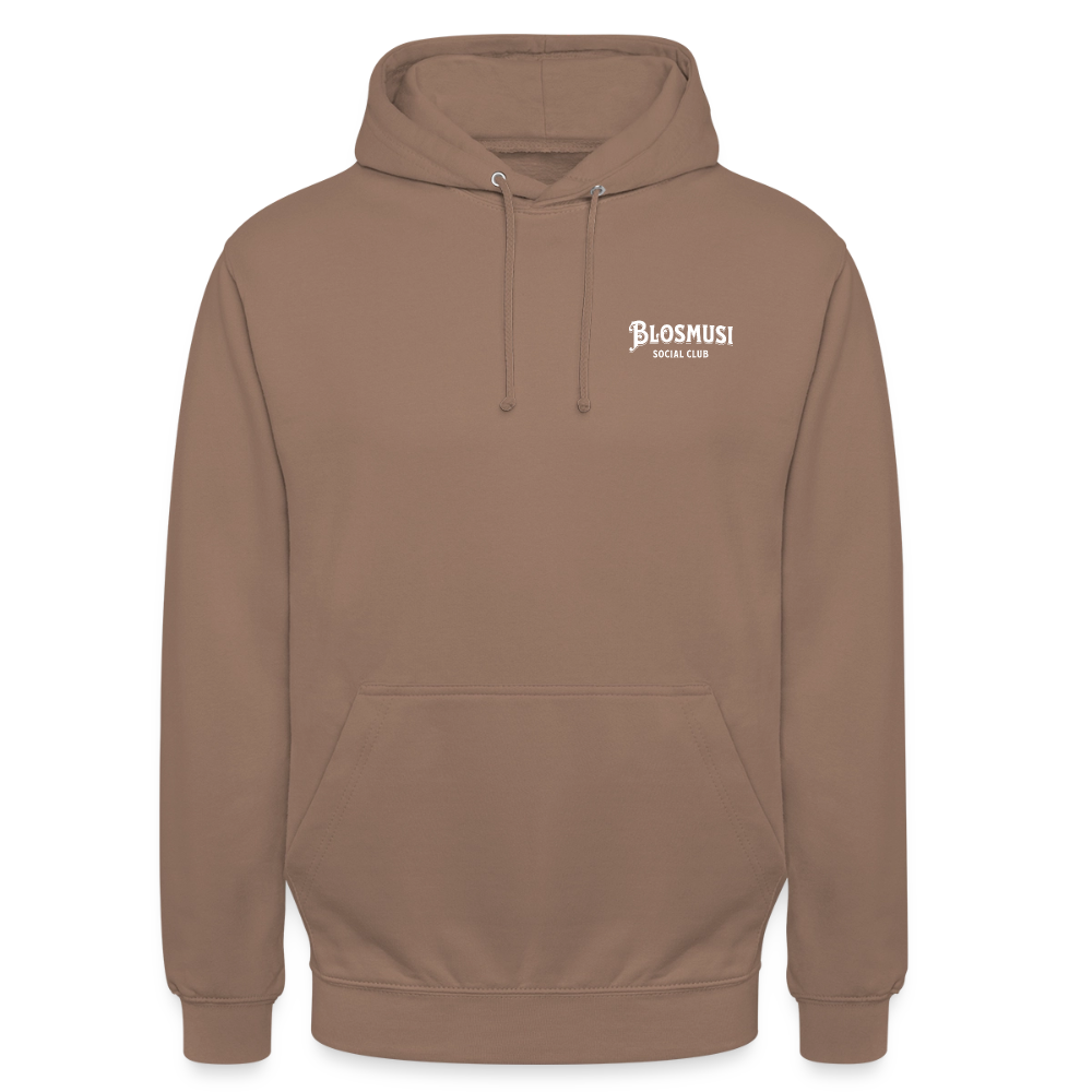 Blosmusi Social Club - Hoodie Unisex - Mokka