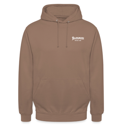 Blosmusi Social Club - Hoodie Unisex - Mokka