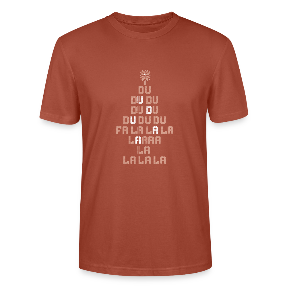 Falalalala - Bio T-Shirt Unisex - Terrakotta