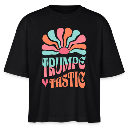 Trumpetastic - Trompete - Bio T-Shirt Cropped - Schwarz