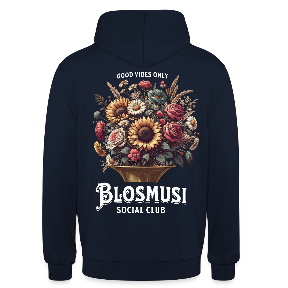 Blosmusi Social Club - Hoodie Unisex - Navy