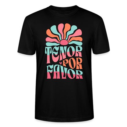Por Favor - Tenorhorn - Bio T-Shirt Standard - Schwarz