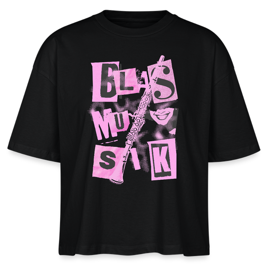 ⚡️Blasmusik - Klarinette- Bio-T-Shirt Frauen - Schwarz