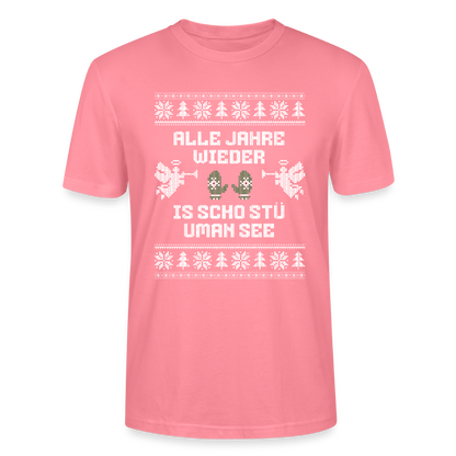 Is scho stü uman See - Bio T-Shirt Unisex - Pink 