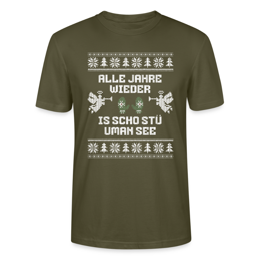 Is scho stü uman See - Bio T-Shirt Unisex - Khaki