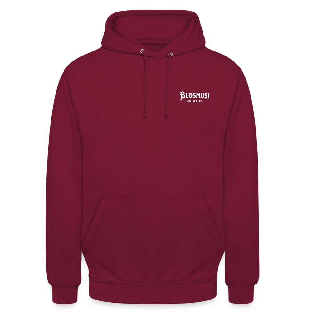 Blosmusi Social Club - Hoodie Unisex - Bordeaux