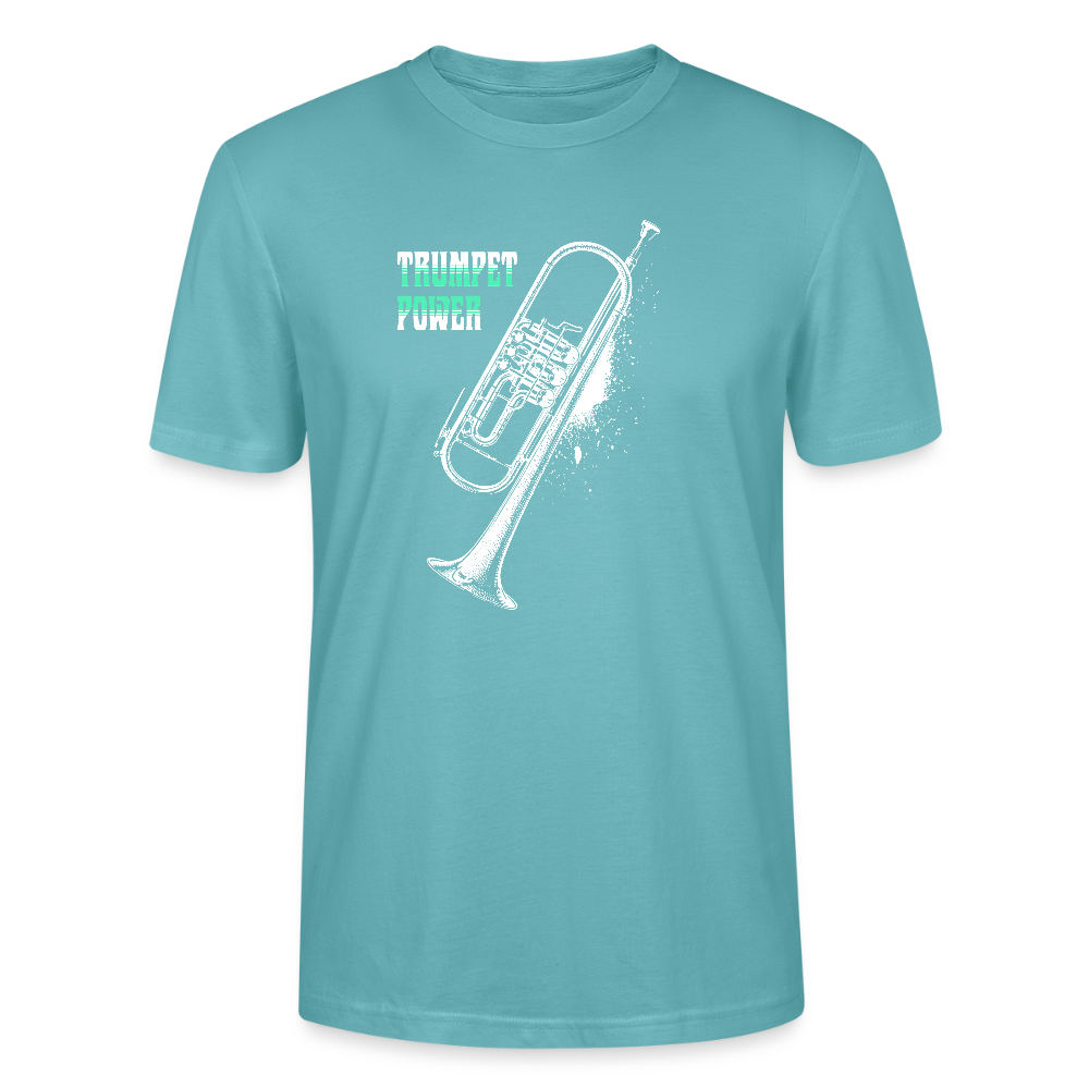 Trumpet Power - Trompete - T-Shirt Unisex - Pastelltürkis