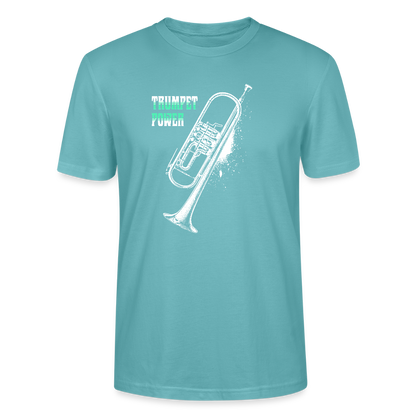 Trumpet Power - Trompete - T-Shirt Unisex - Pastelltürkis