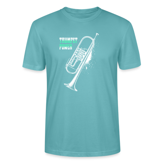 Trumpet Power - Trompete - T-Shirt Unisex - Pastelltürkis