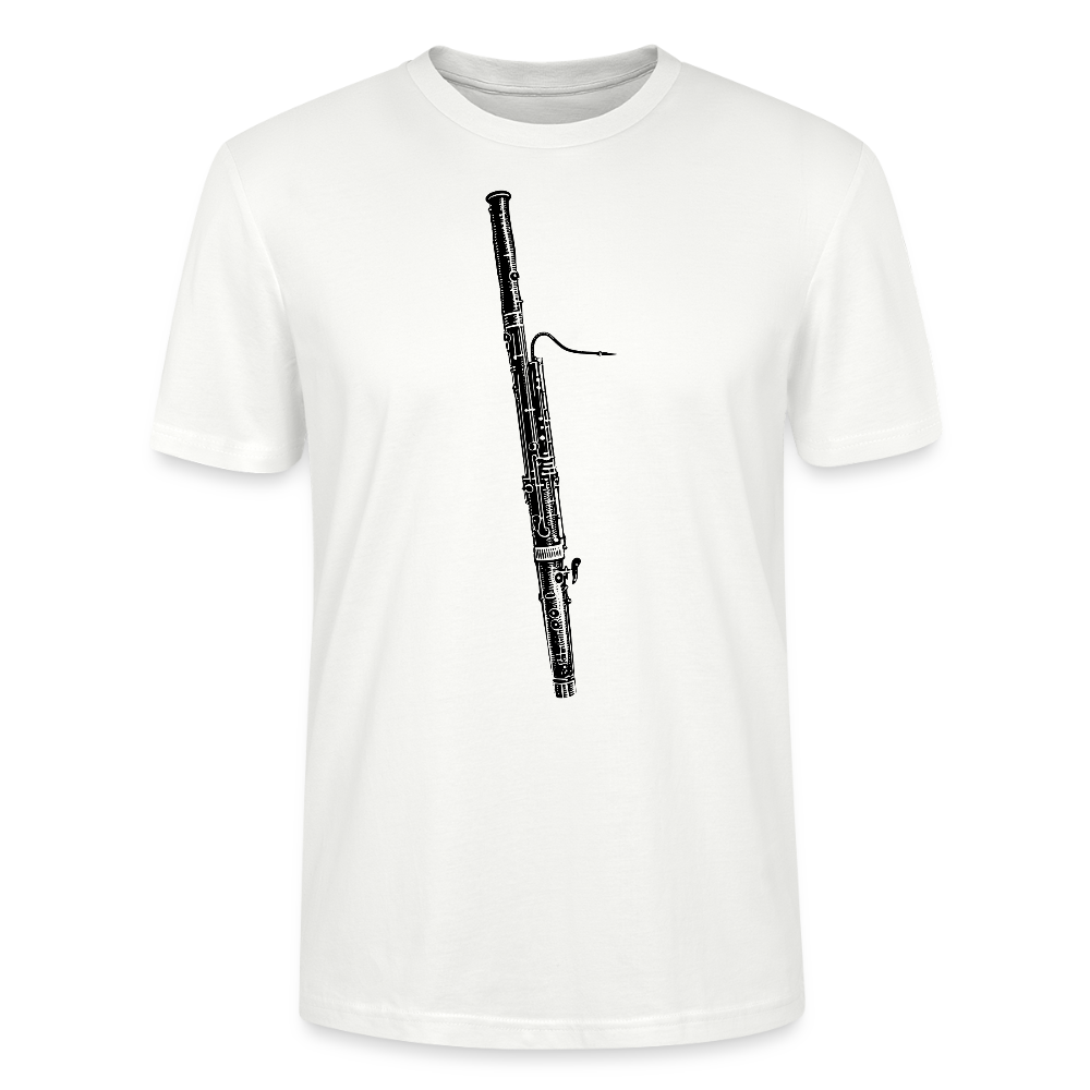 Fagott - schwarz - Bio T-Shirt Standard Unisex - Weiß