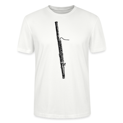 Fagott - schwarz - Bio T-Shirt Standard Unisex - Weiß