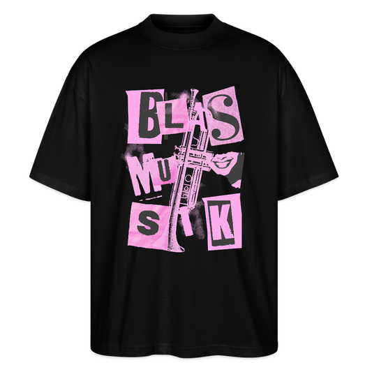 ⚡️Blasmusik - Trompete - Bio T-Shirt Oversized Unisex - Schwarz