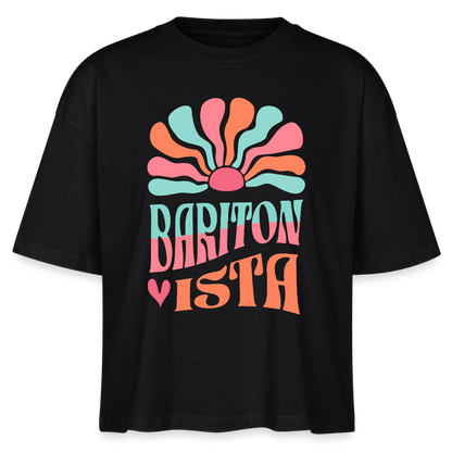 Baritonista - Bariton/Tenorhorn - Bio T-Shirt Cropped - Schwarz