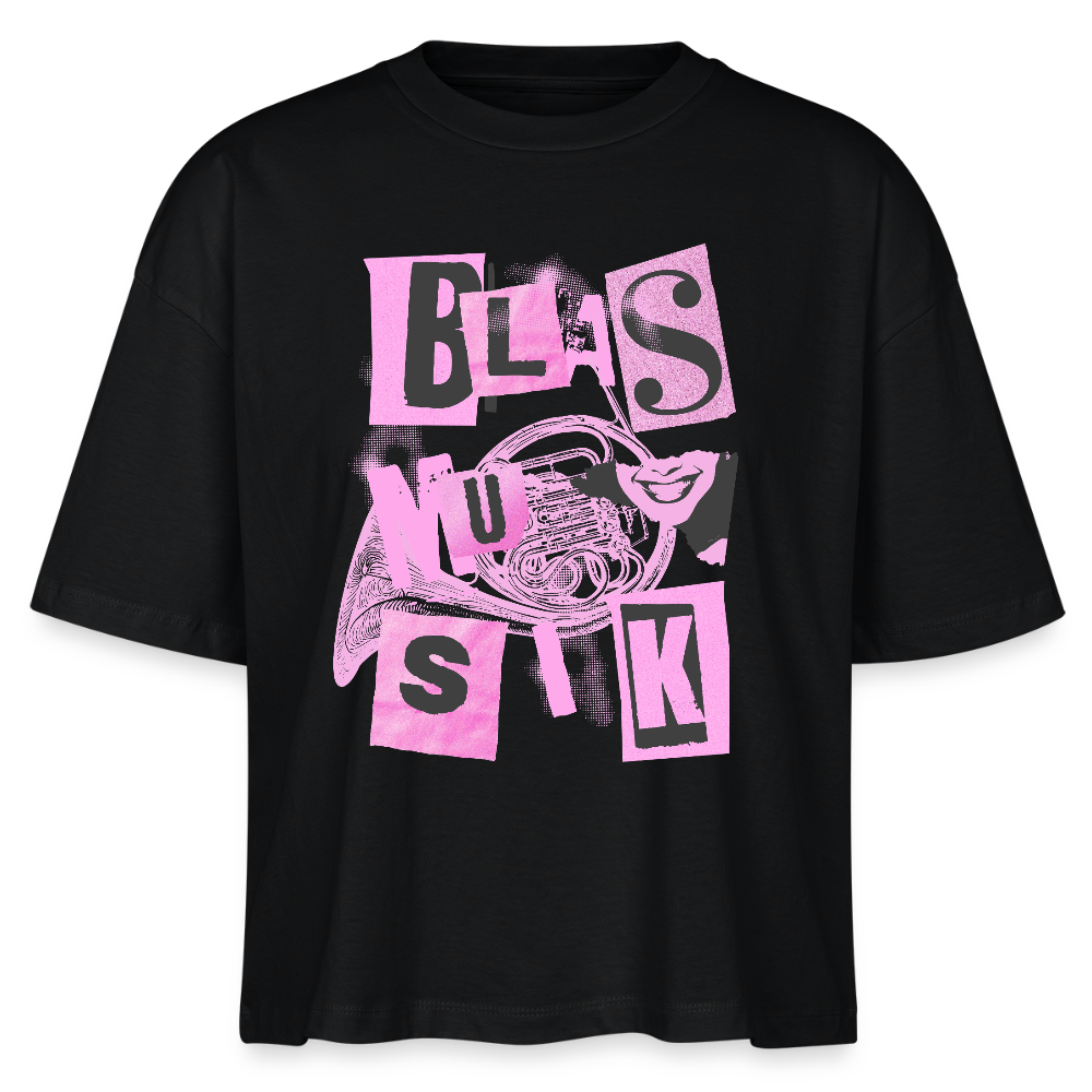 ⚡️Blasmusik - Horn - Bio-T-Shirt Frauen - Schwarz