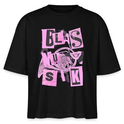⚡️Blasmusik - Horn - Bio-T-Shirt Frauen - Schwarz