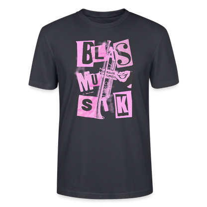 ⚡️Blasmusik - Trompete - T-Shirt Standard Unisex - Dunkles Graublau
