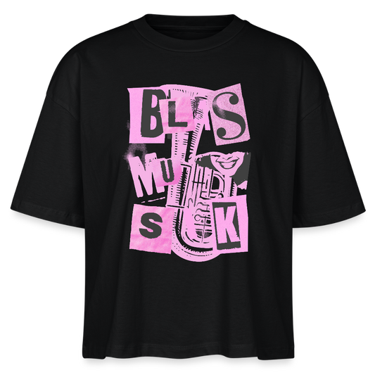 ⚡️Blasmusik - Tuba- Bio-T-Shirt Frauen - Schwarz