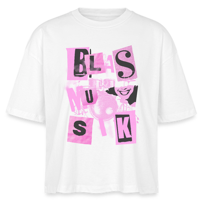 ⚡️Blasmusik - Schlagzeug - Bio-T-Shirt Frauen - Weiß