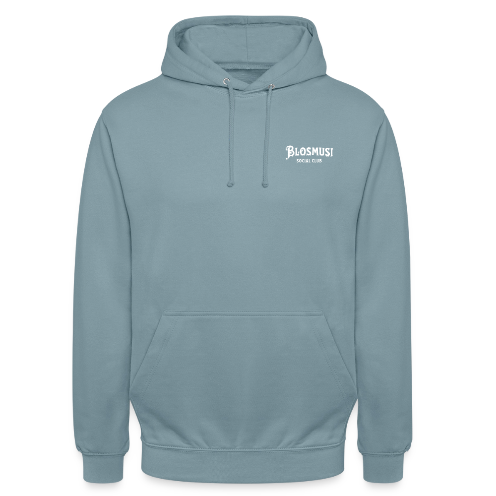 Blosmusi Social Club - Hoodie Unisex - Nebelblau