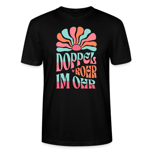 Doppelrohr - Fagott/Oboe - Bio T-Shirt Standard - Schwarz