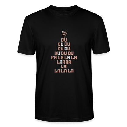 Falalalala - Bio T-Shirt Unisex - Schwarz