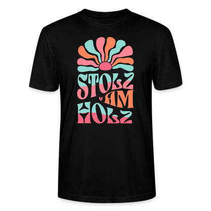 Stolz Holz - Klarinette/Querflöte/Oboe/Fagott/Saxophon - Bio T-Shirt Standard - Schwarz