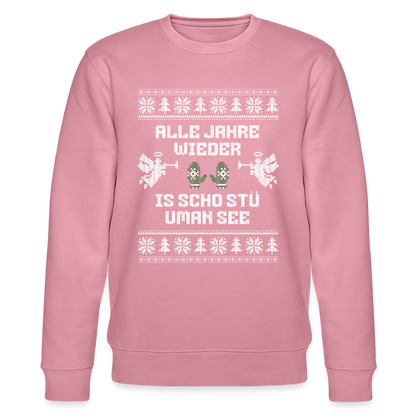 Is scho stü uman See - Bio-Sweatshirt Unisex - Lila Traum