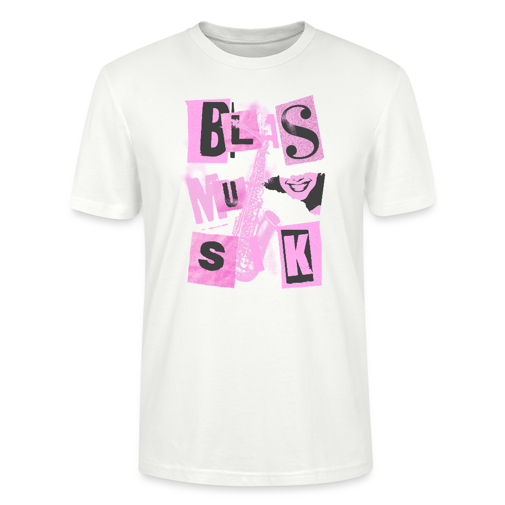 ⚡️Blasmusik - Saxophon - T-Shirt Standard Unisex - Weiß