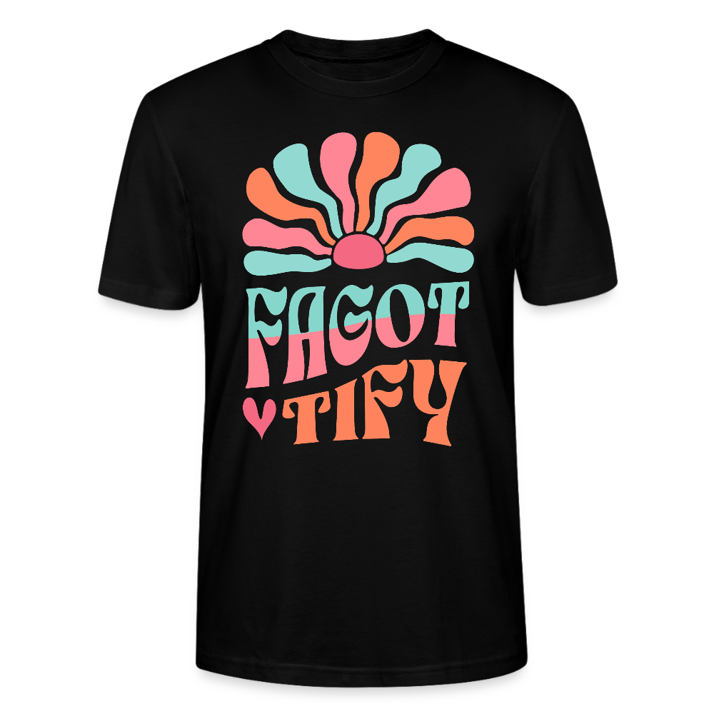 Fagottify - Fagott - Bio T-Shirt Standard - Schwarz