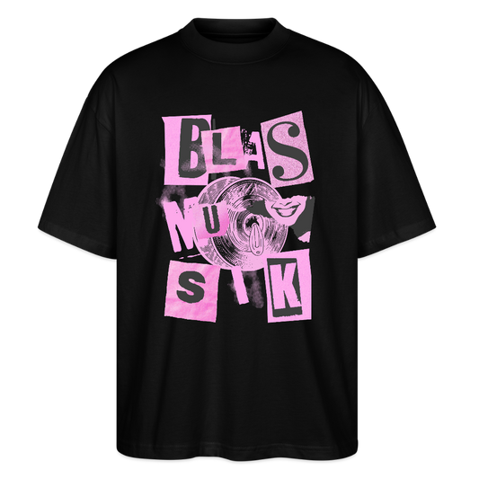 ⚡️Blasmusik - Becken - Bio T-Shirt Oversized Unisex - Schwarz