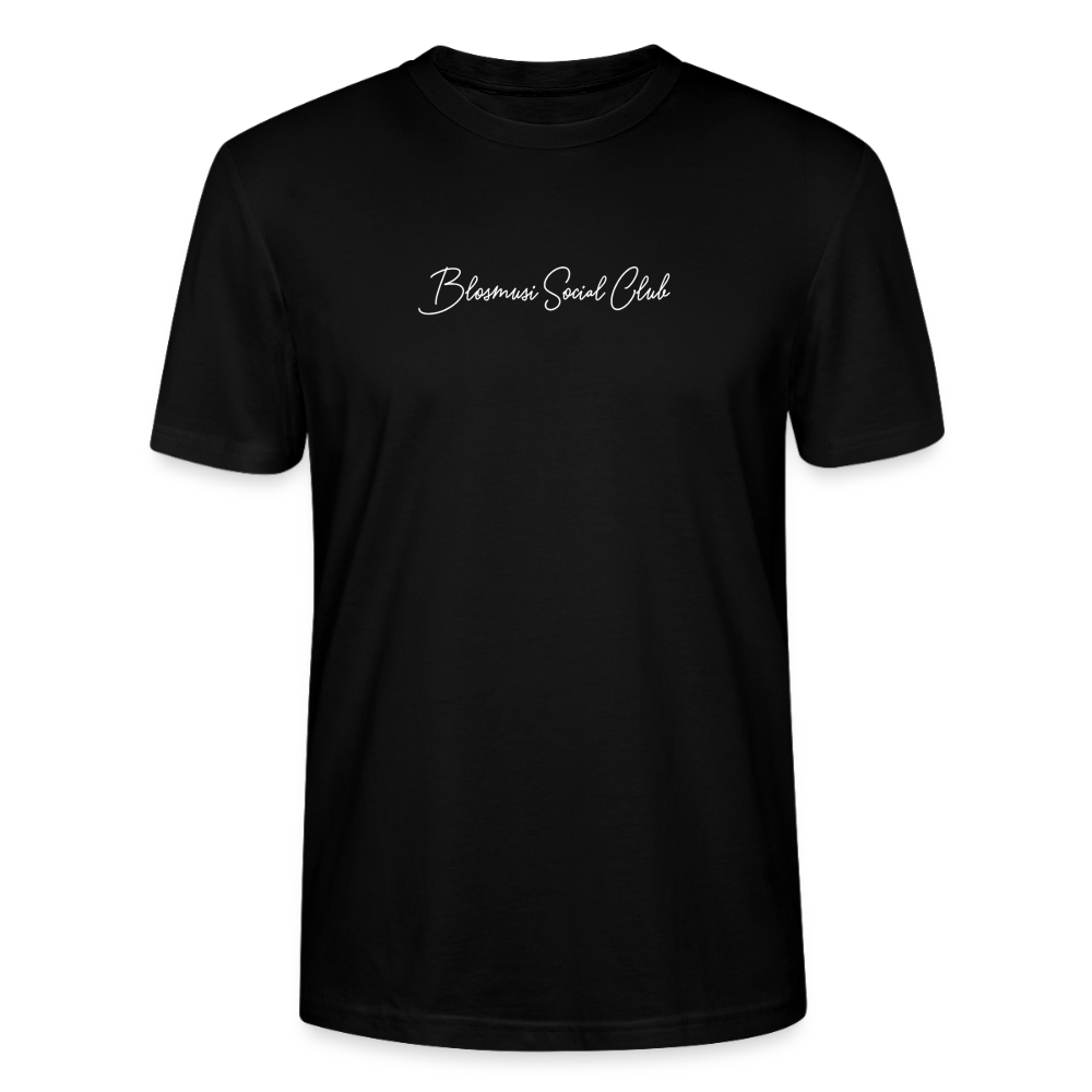 Blosmusi Social Club - Curled - Bio T-Shirt Standard Uni - Schwarz