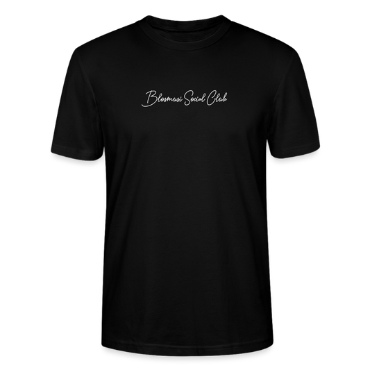 Blosmusi Social Club - Curled - Bio T-Shirt Standard Uni - Schwarz