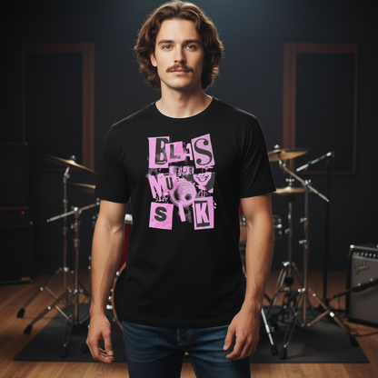 ⚡️Blasmusik - Schlagzeug - T-Shirt Standard Unisex - Schwarz