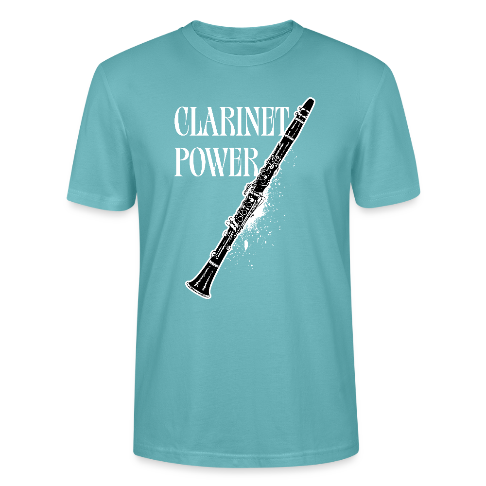 Clarinet Power - Klarinette - T-Shirt Standard Unisex - Pastelltürkis