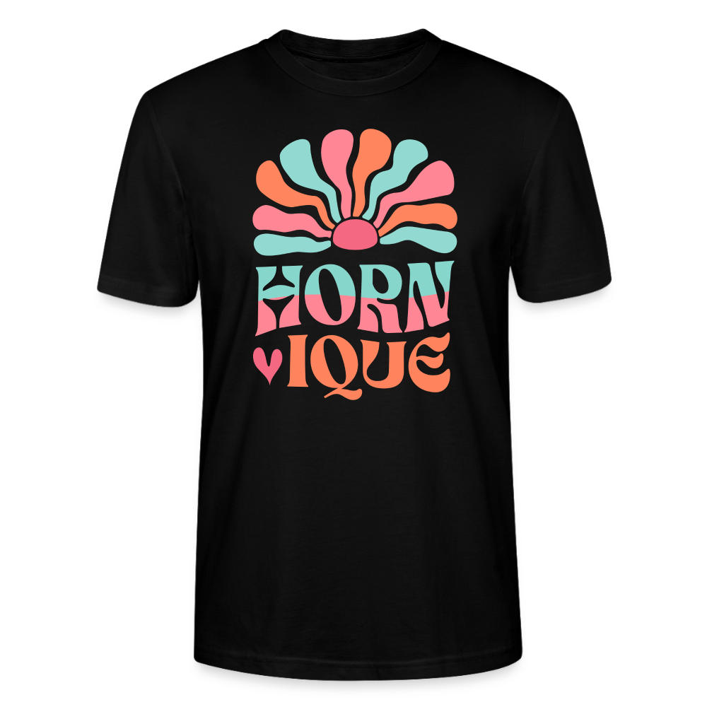 Hornique - Horn - Bio T-Shirt Standard - Schwarz