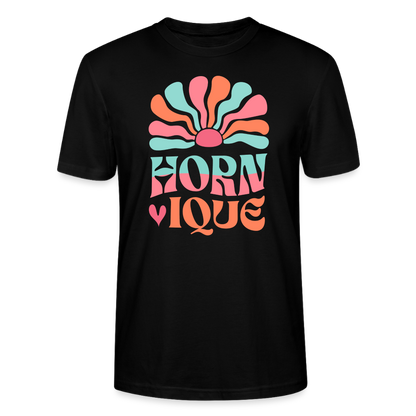 Hornique - Horn - Bio T-Shirt Standard - Schwarz
