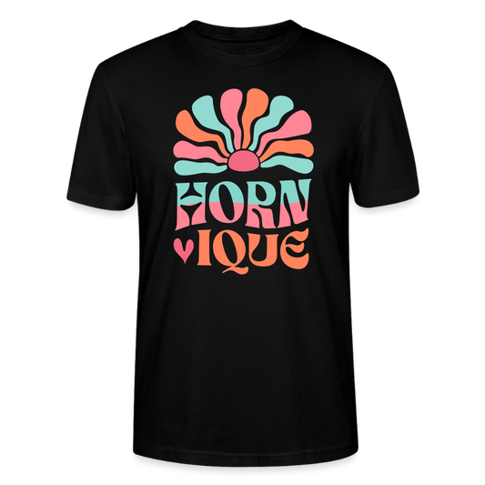 Hornique - Horn - Bio T-Shirt Standard - Schwarz