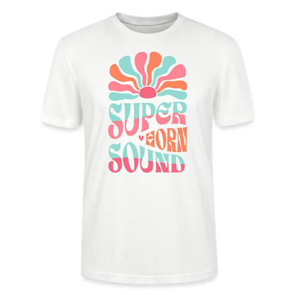 Super Sound - Horn - Bio T-Shirt Standard - Weiß