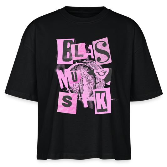 ⚡️Blasmusik - große Trommel - Bio-T-Shirt Frauen - Schwarz