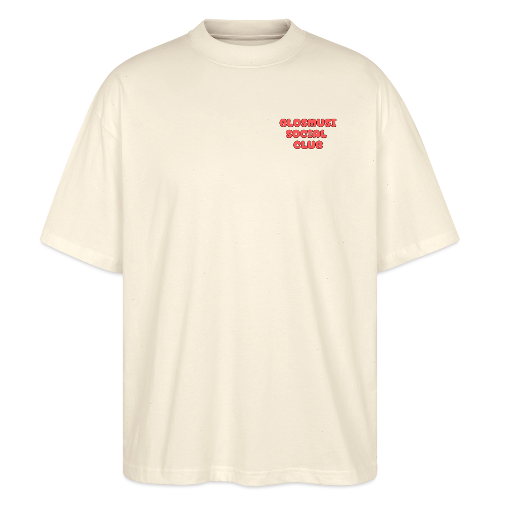 Herz für Marketender - front & back - Bio T-Shirt Oversized - Natur