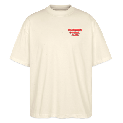 Herz für Marketender - front & back - Bio T-Shirt Oversized - Natur